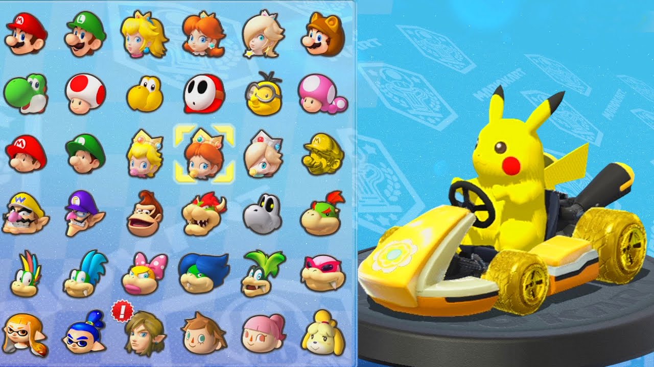 マリオカート8デラックス】ピカチュウのスペシャルカップ＆リーフ