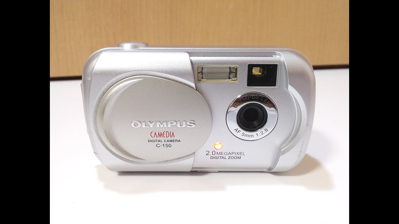 OLYMPUS CAMEDIA C-150 Digital Camera - YouTube