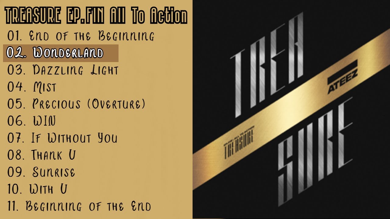 ATEEZ TREASURE EP FIN All To Action playlist - YouTube