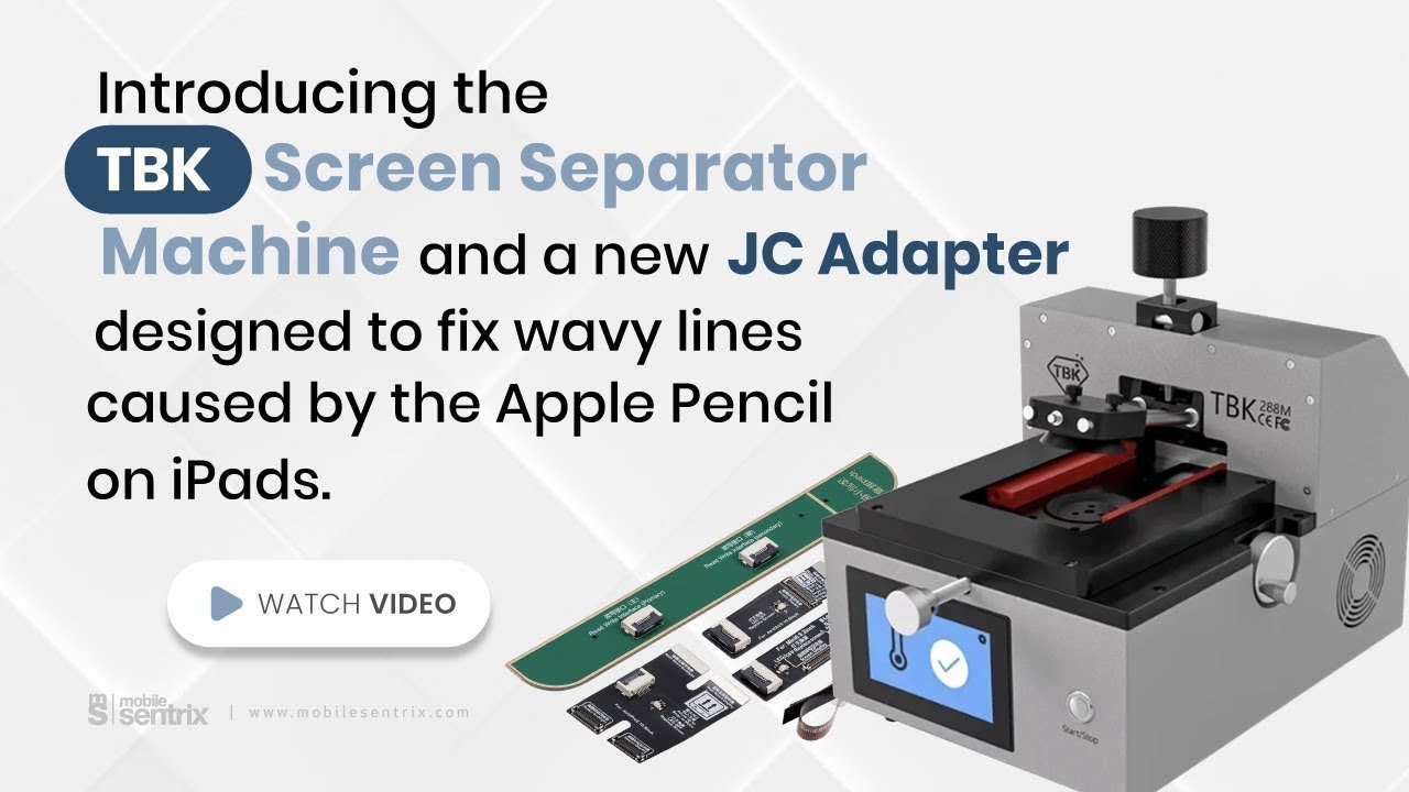 Introducing the TBK Screen Separator Machine and iPad Screen
