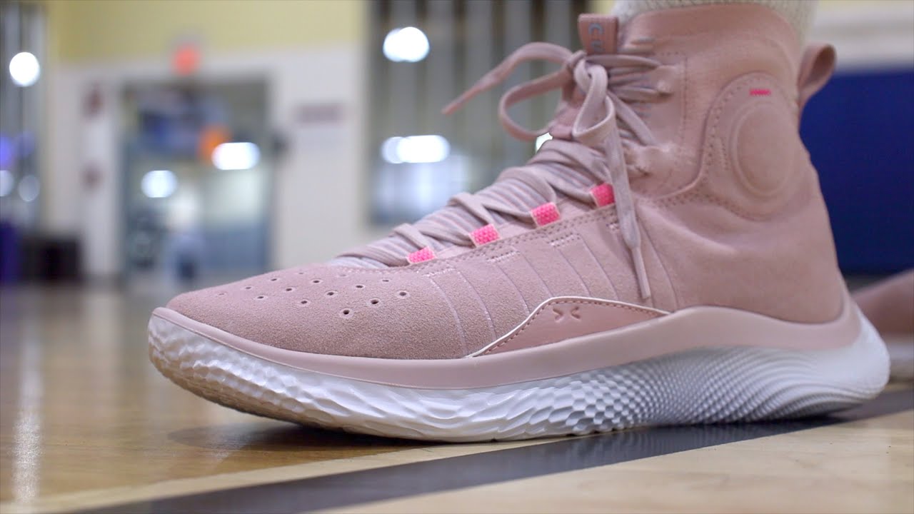 Under Armour Curry 4 Flowtro pink Performance Review | Steph's