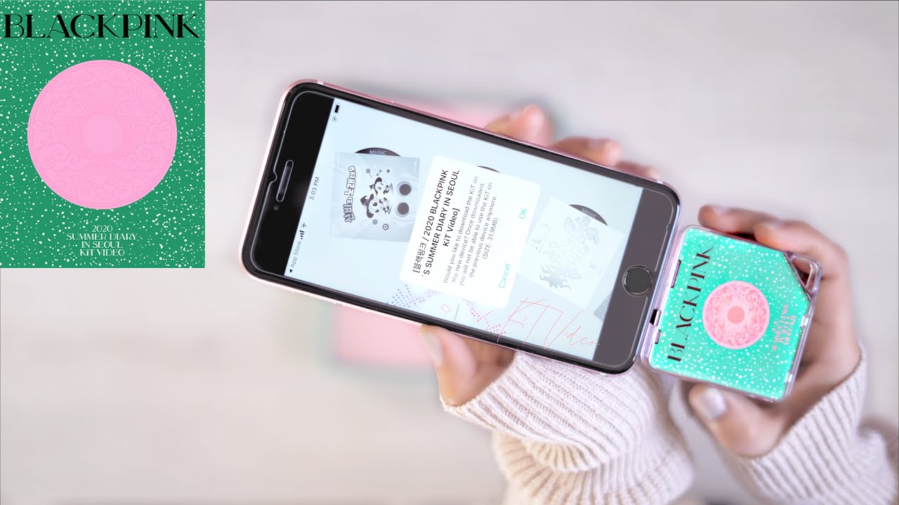 Unboxing Blackpink 2020 Summer Diary in Seoul Kit Video - YouTube