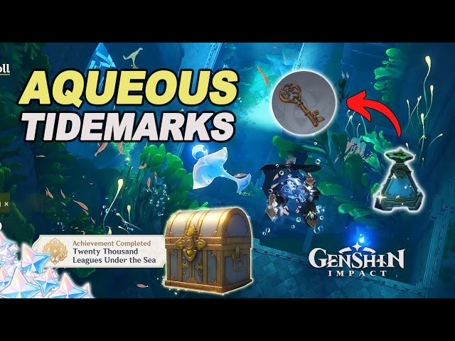 Aqueous Tidemarks World Quest Walkthrough 4K | Full Guide How to