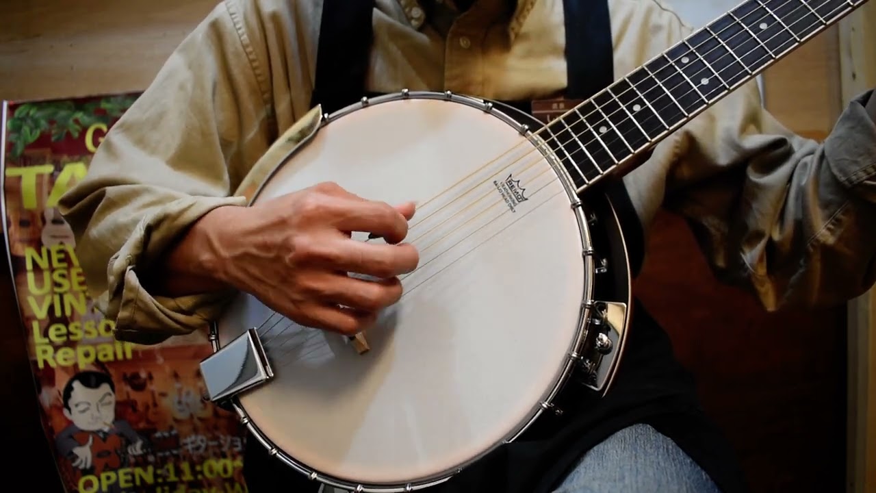 NEW/ARIA SB-10G ～ギターバンジョー～@guitarshoptantan - YouTube