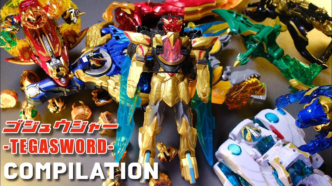 We are No.1 SENTAI GOZYUGER ! | TEGASWORD COMPILATION | - YouTube