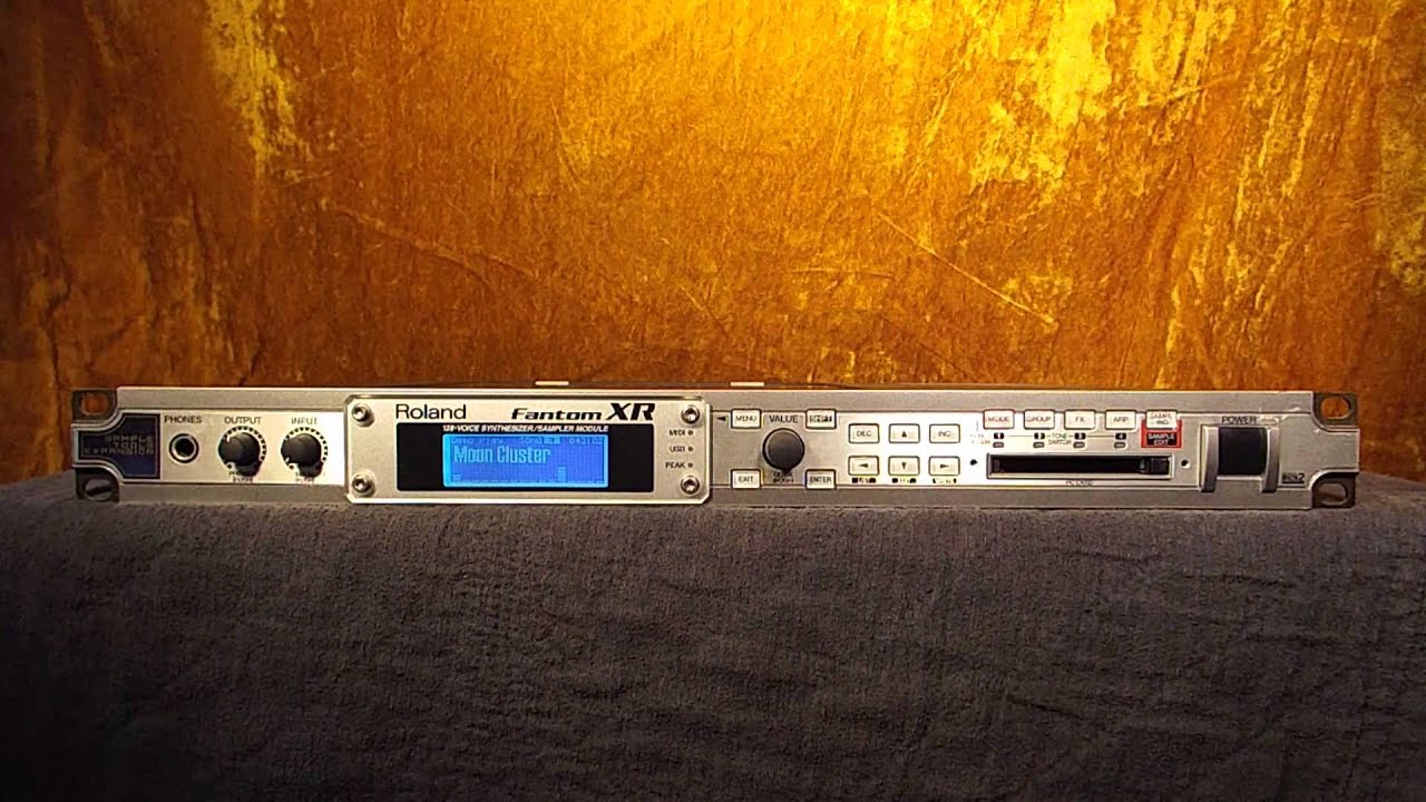 Roland Fantom XR Synthesizer Demo Songs - YouTube