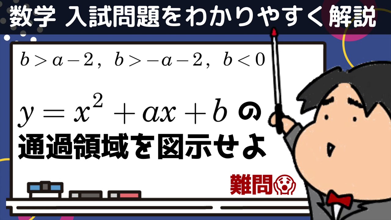 2021 東京大学 理系1 文系3《図形と方程式》数学入試問題をわかり