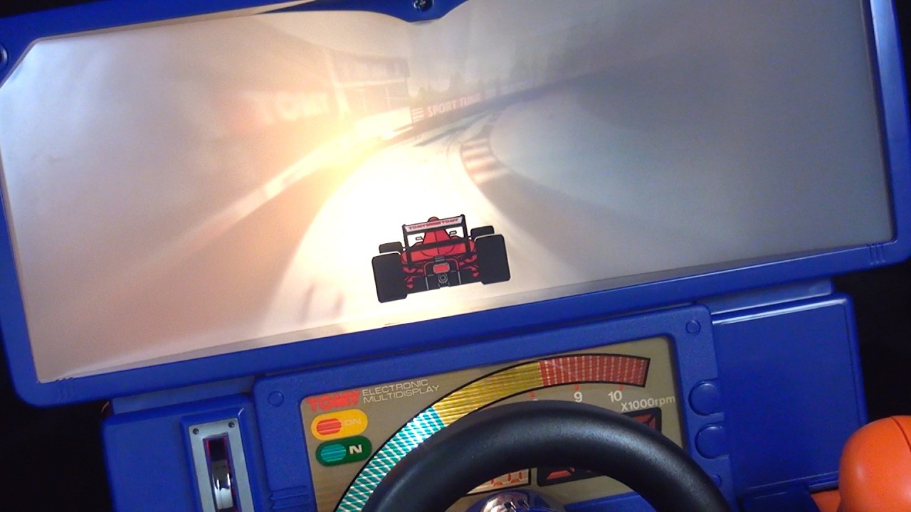 電動トイ】バンダイ オートライダーゲーム バイク レース 昭和 70年