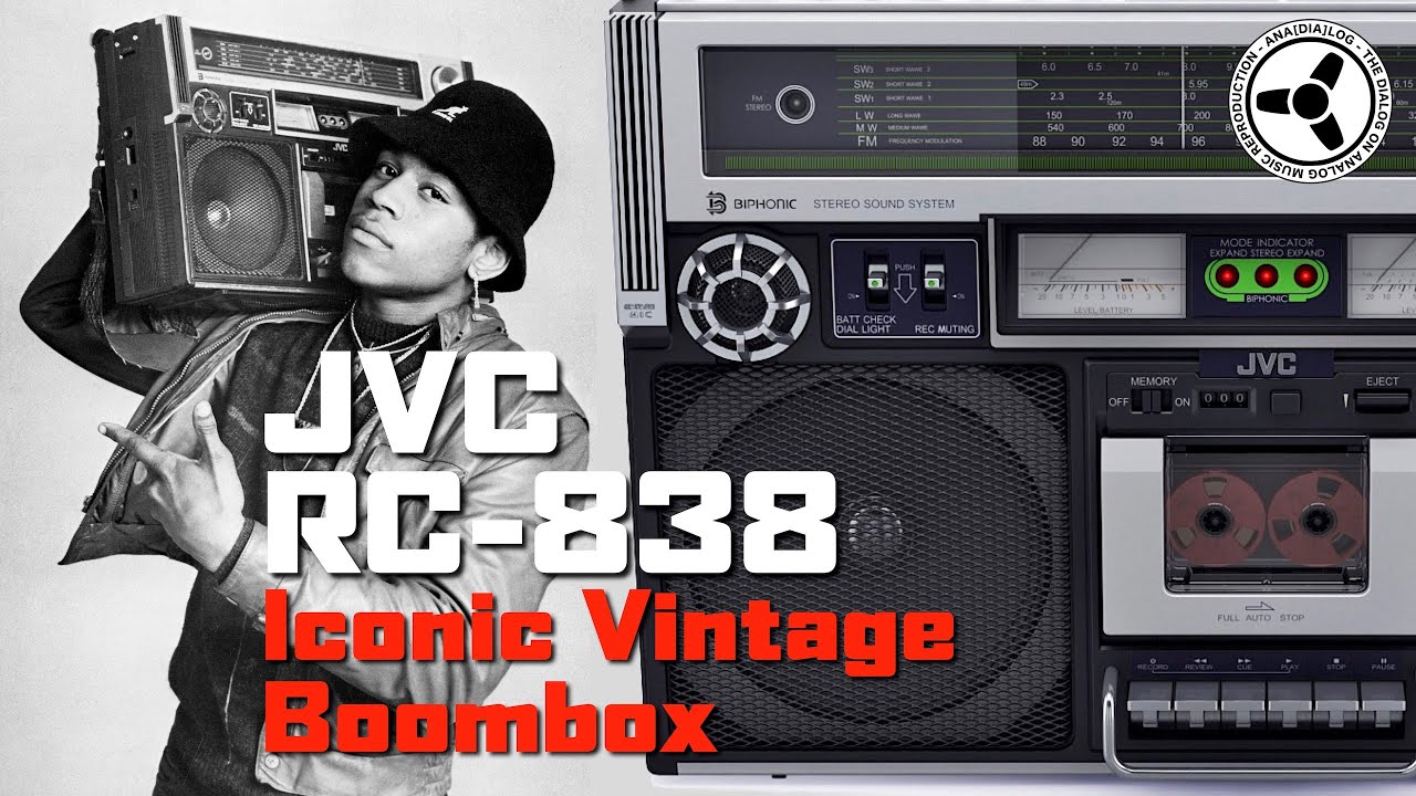 JVC RC-838: Iconic Vintage Boombox - YouTube