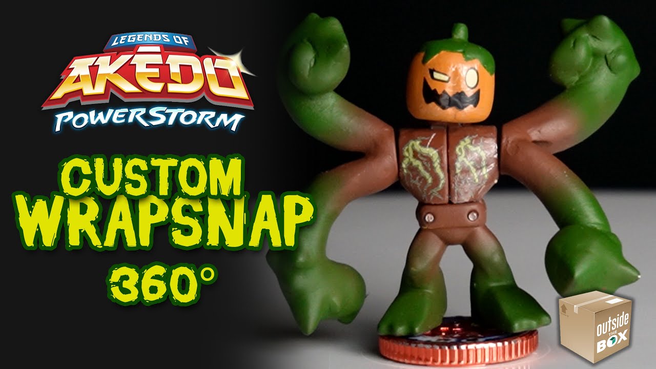 Akedo Power Storm Wrapsnap Akedo Power Storm Custom Warrior Series