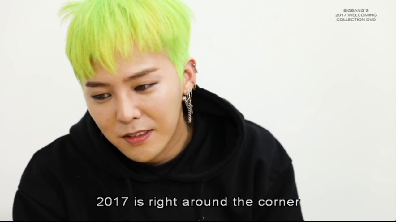2017 BIGBANG WELCOMING COLLECTION - TIME CAPSULE & TALK - YouTube