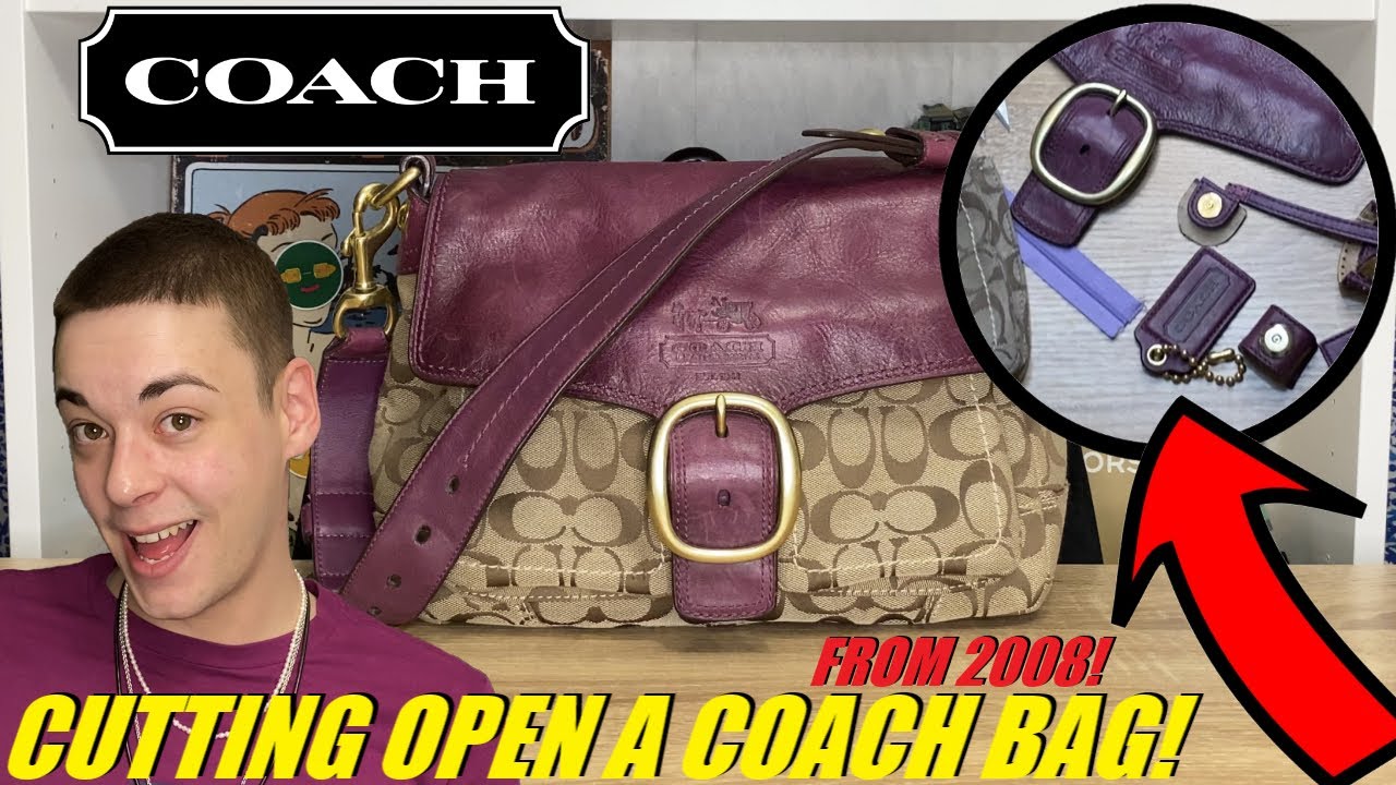 COACH BAG From 2008… DECONSTRUCTED! *The Coach 12360 Signature