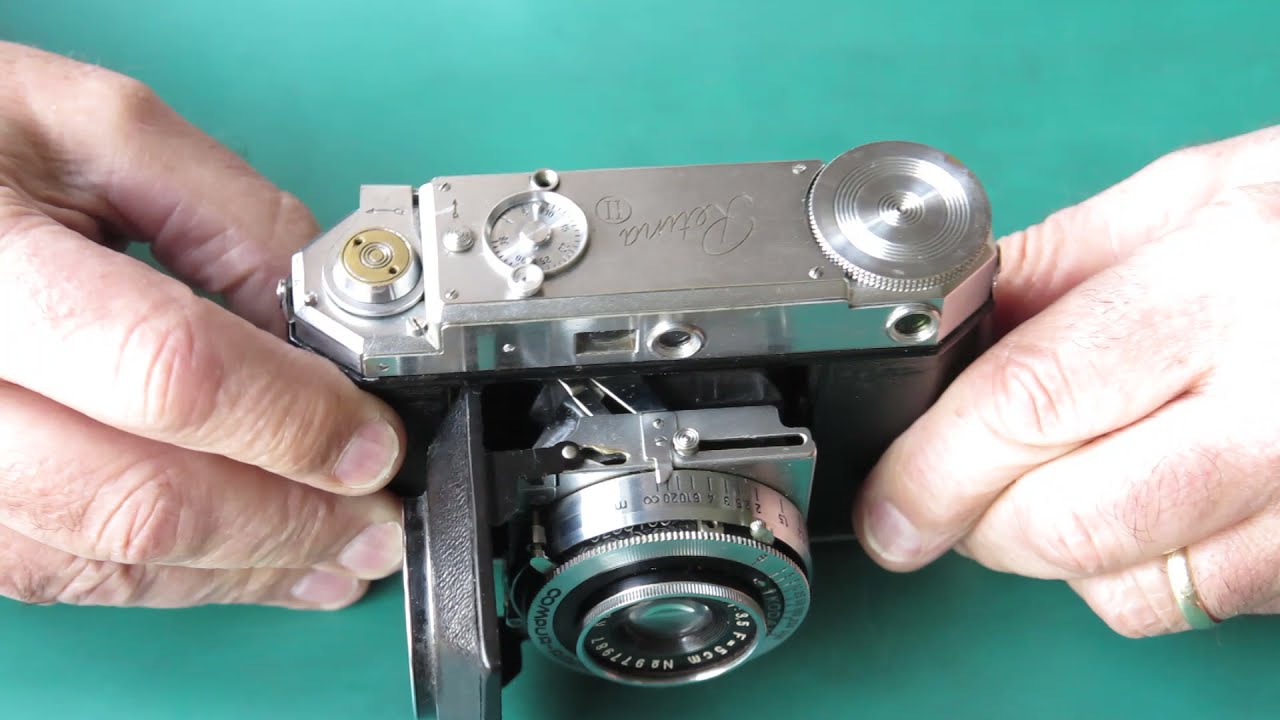Kodak Retina II type 122 repair, part 01 - YouTube