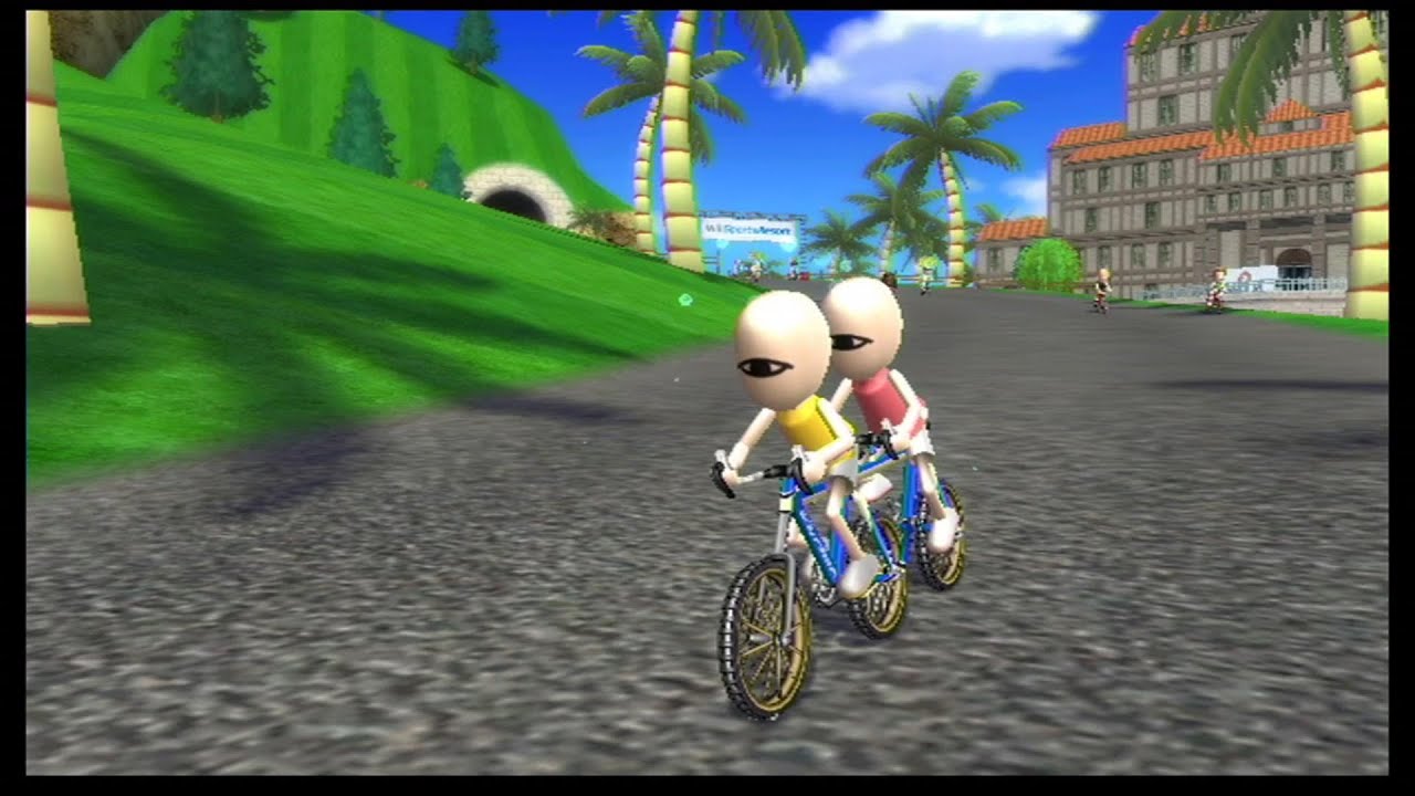 Wii Sports Resort Part 38: The bicycle's twin boost was too strong