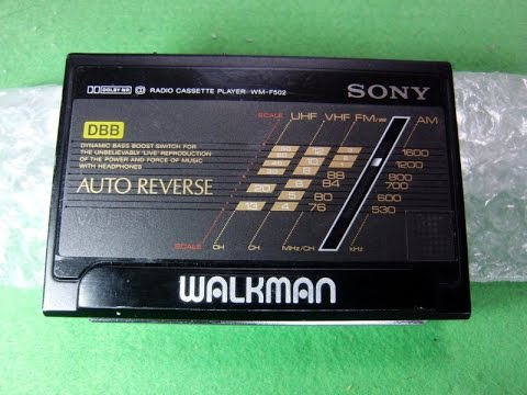 SONY 1987年 4バンドラジオ付きビンテージウォークマン WM-F502（紹介