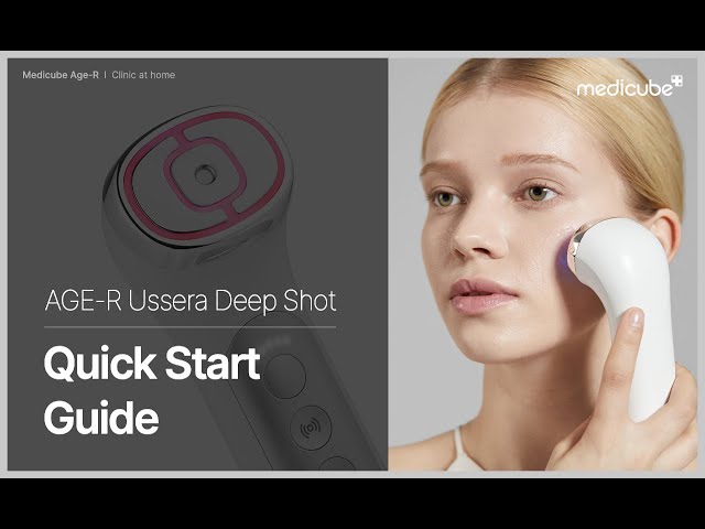 MEDICUBE] Age-R Ussera Deep Shot Quick Start Guide - YouTube