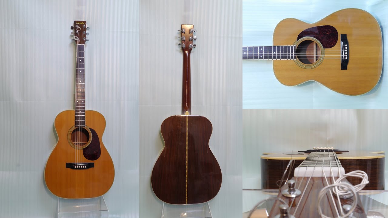 YAMAKI YF-20 Guitar Sound Sample - YouTube