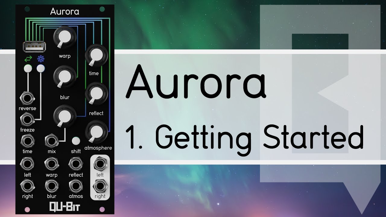 Aurora | Spectral Reverb | Eurorack Modular Synth — Qu-Bit