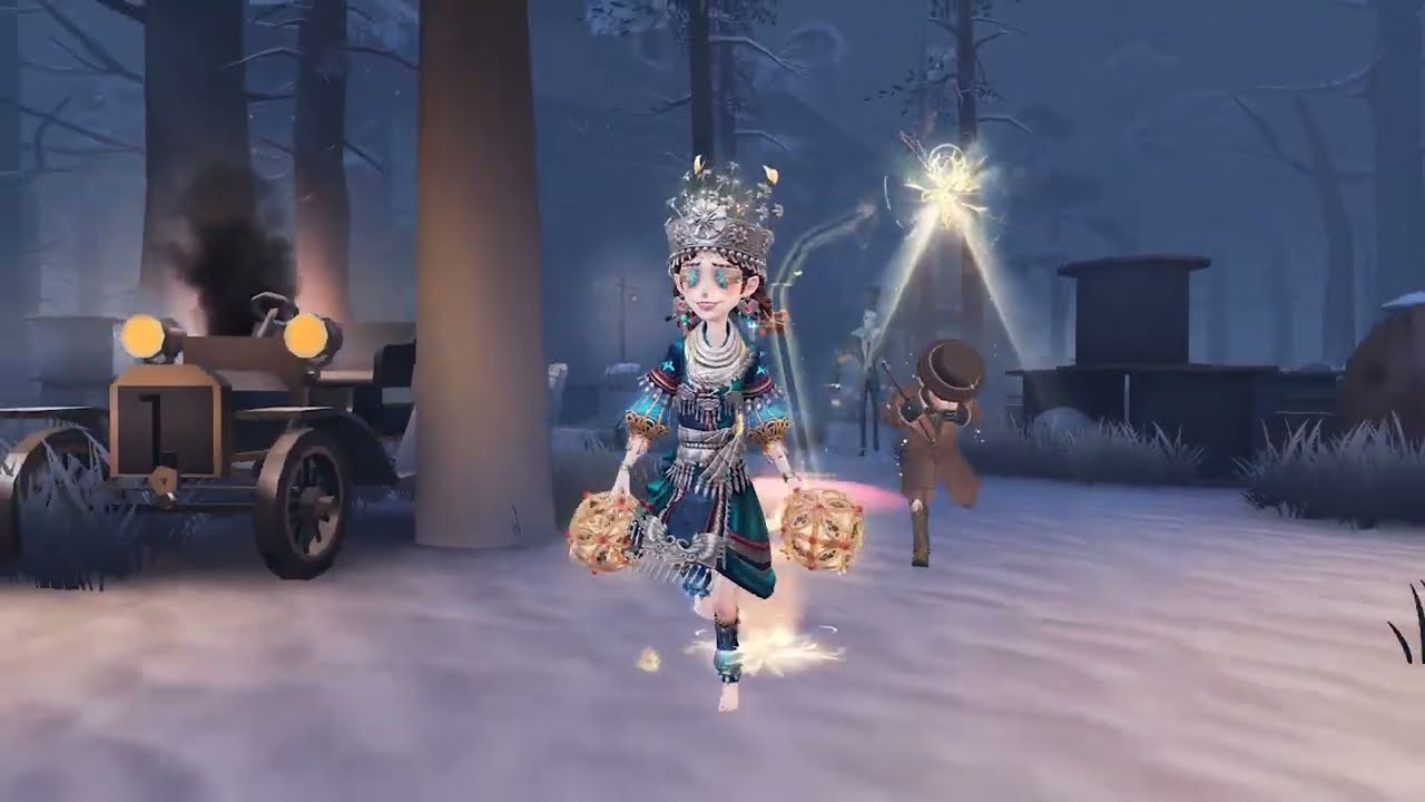 2026年春節パック 応援団UR衣装-筠心 & UR携帯品-「仏桑花」 ゲーム内