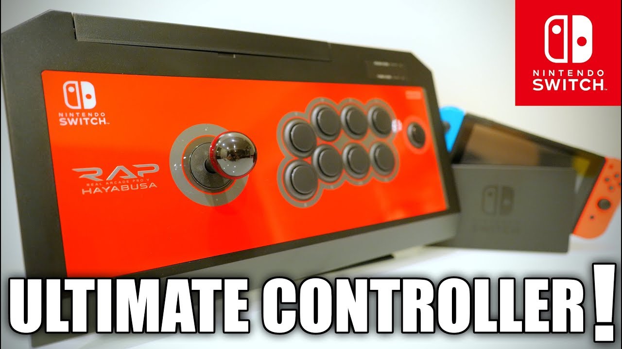ULTIMATE SWITCH Controller! [HORI Real Arcade Pro V Hayabusa