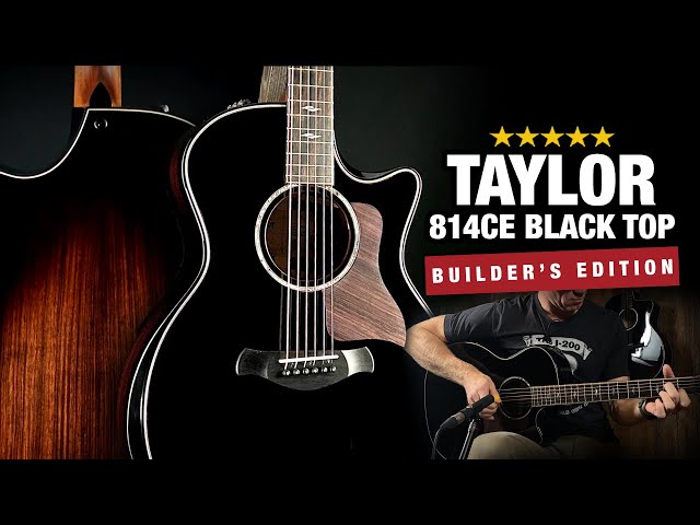 NEW Taylor 814ce Black Top 