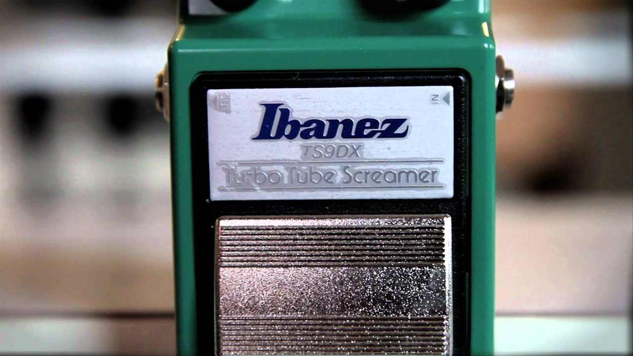 Ibanez TS9DX Turbo Tube Screamer - 3種類の歪みモードを用意した