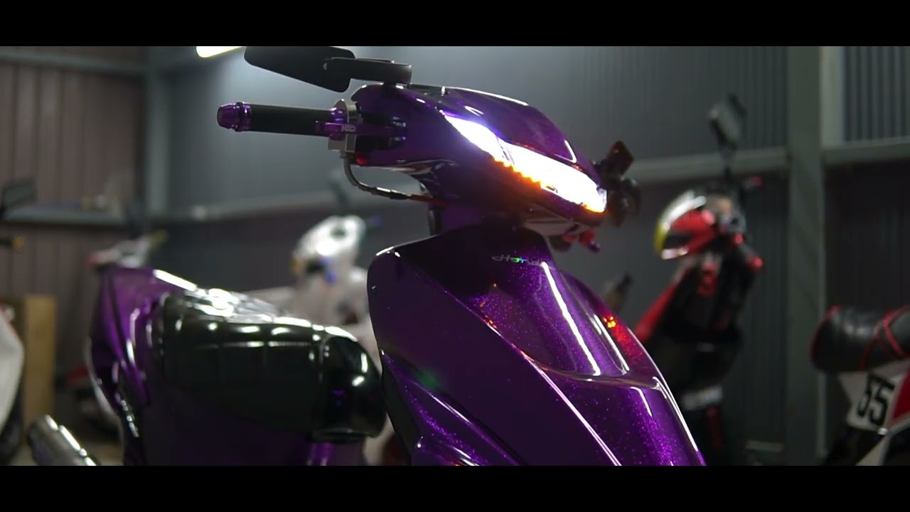 女性が作るLive Dio ZXがえぐい仕様だった‼️pcx乗り女性ライダーから