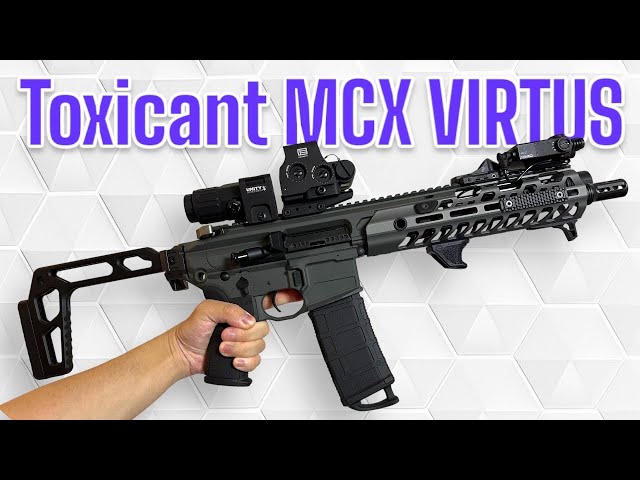 CUSTOM Toxicant MCX Virtus GBB Introduction | Airsoft - YouTube