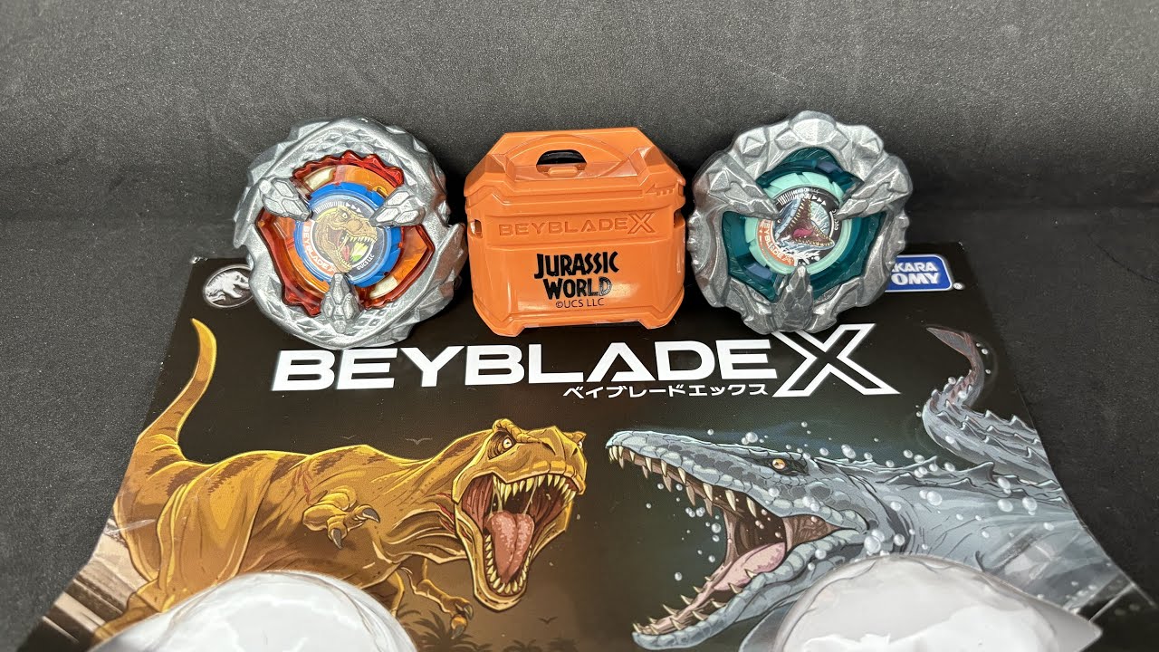 ベイブレードX】ジュラシック・ワールドコラボベイ！？ BX-00 ダブル