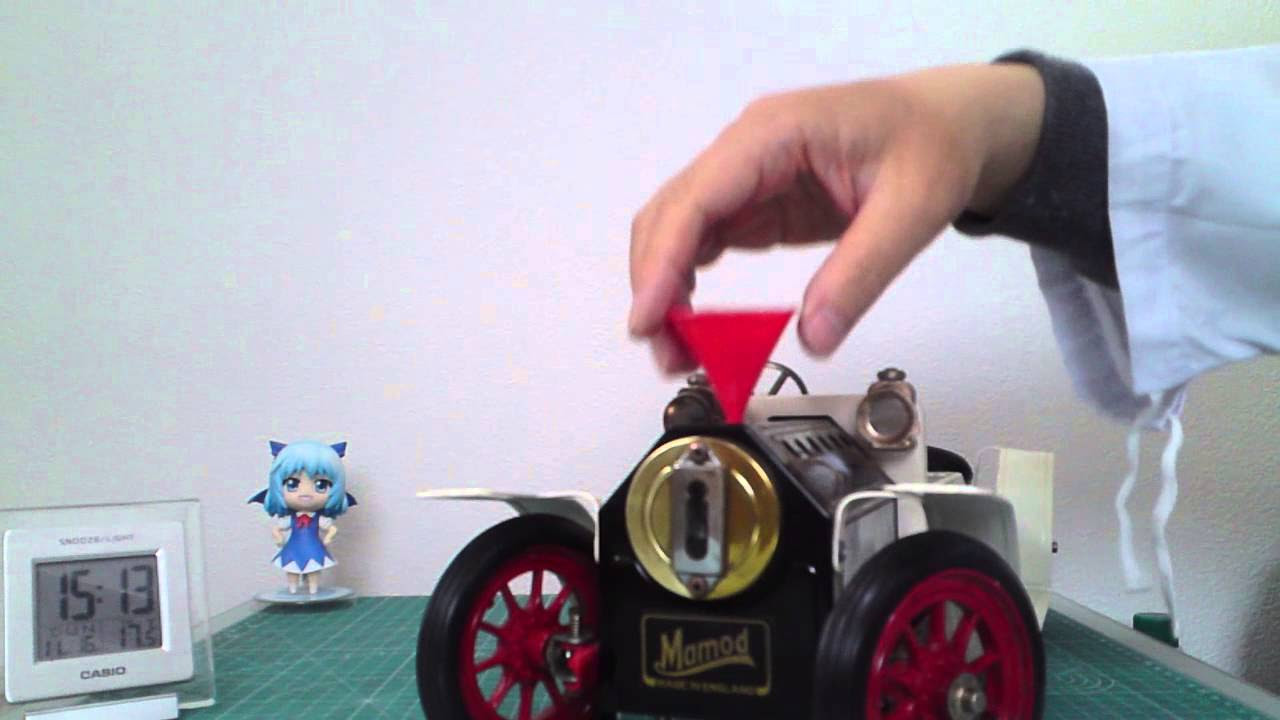 蒸気エンジン模型のメンテナンス方法02（MAMOD STEAM ROADSTER）The