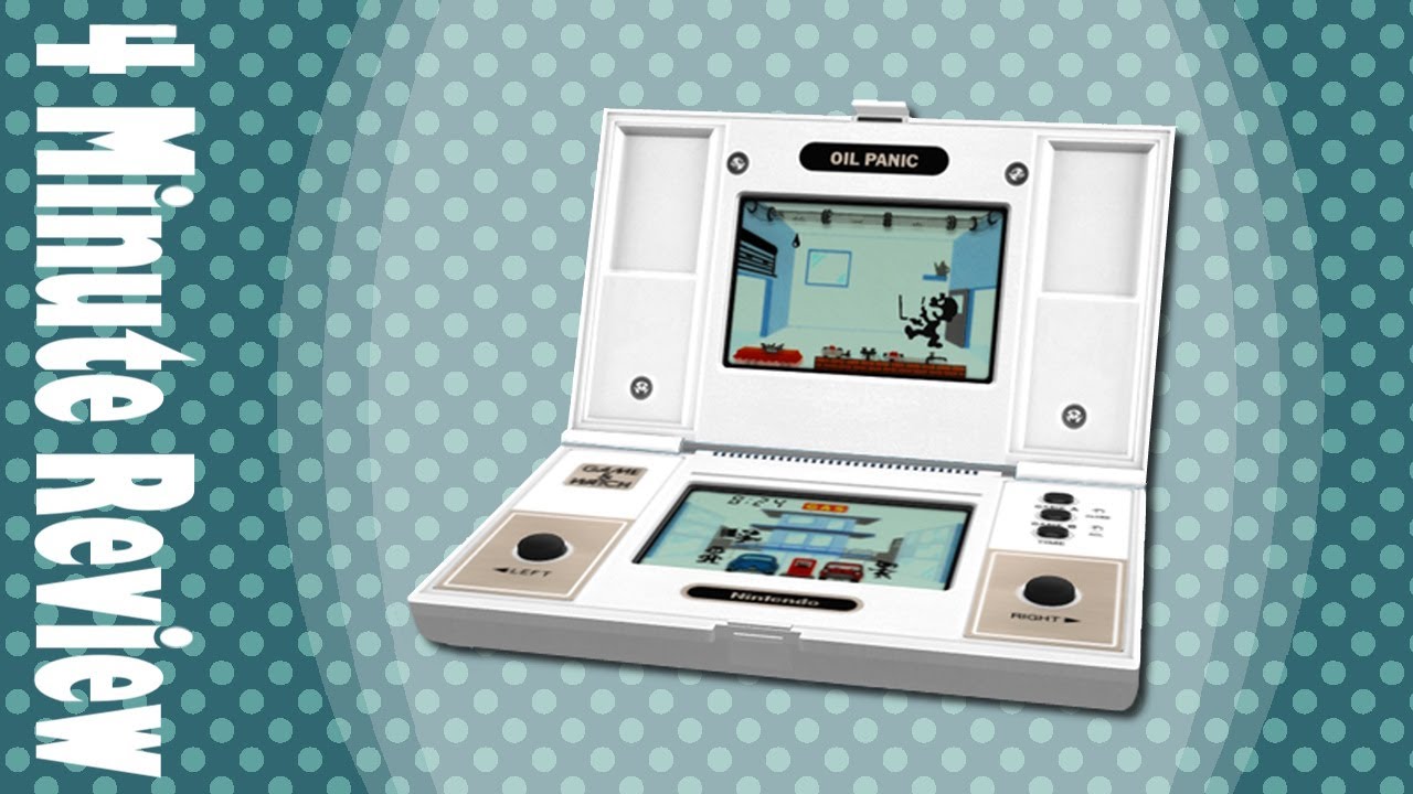 Oil Panic Game & Watch | 4 Minute Review - YouTube