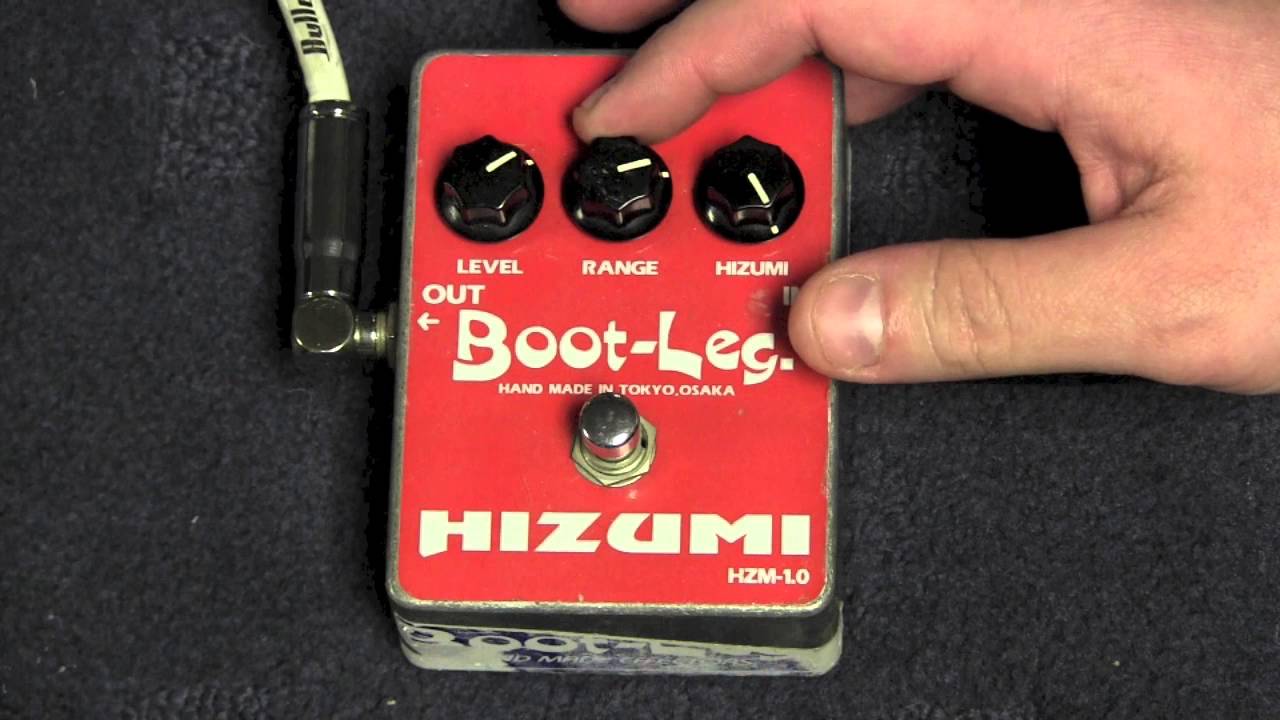 Hizumi Boot Leg Distortion Guitar Effect Demo - YouTube