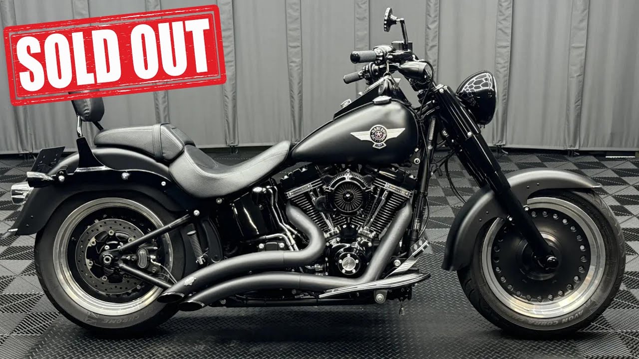 SOLD OUT!!2016年モデル FLSTFBS ファットボーイS 16,181km バンス