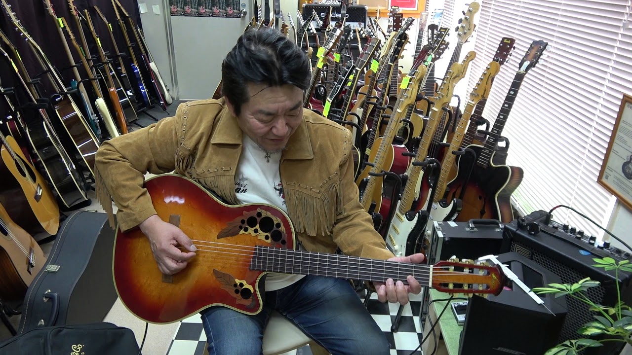 オベーション エレガットセレブリティ CC-13 純アコをエレガット改造