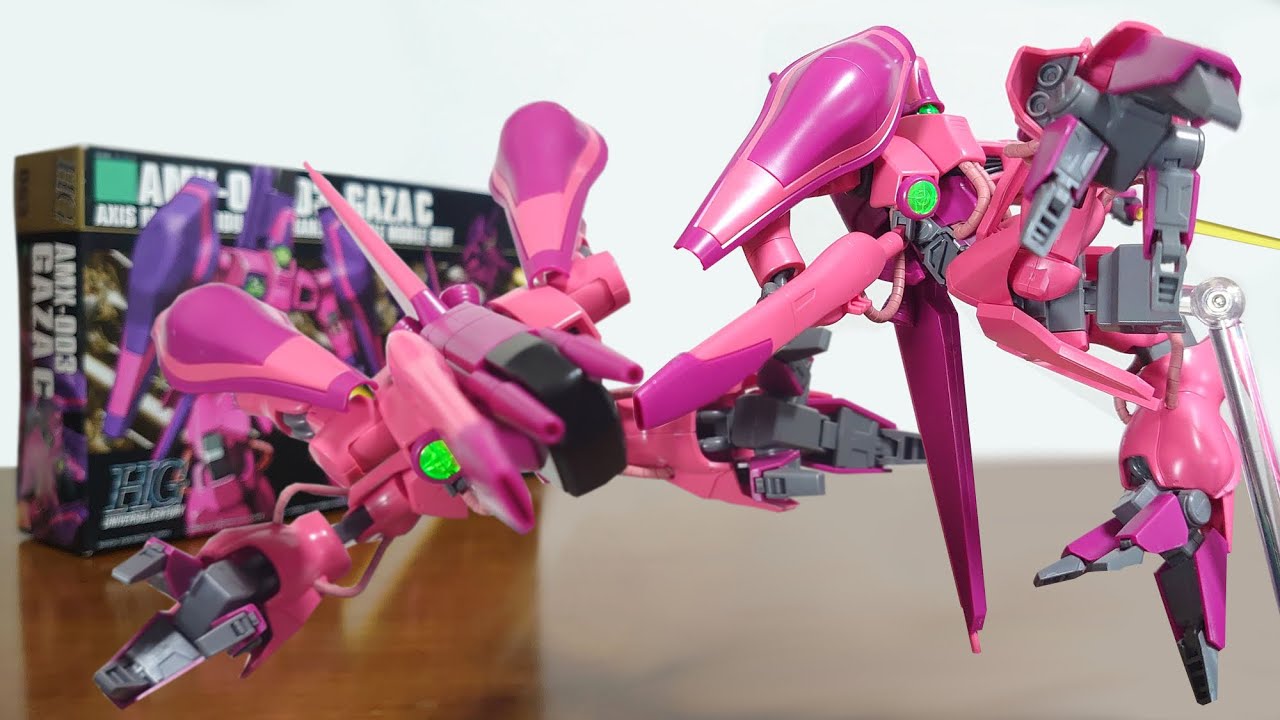 This movable in 2006!?) HGUC 1/144 Gaza C Review - YouTube