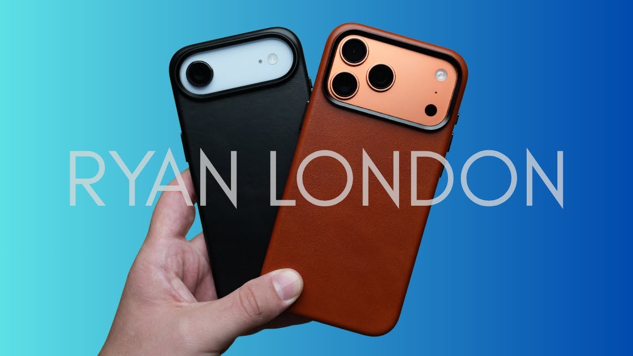 Just Like APPLE'S LEATHER CASE!! - Ryan London for iPhone 17 Pro