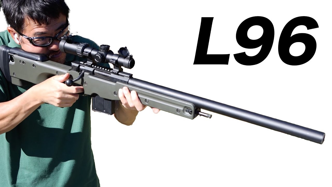 L96 AWS 中古 エアガン CQBスコープ カスタム 東京マルイ ボルト