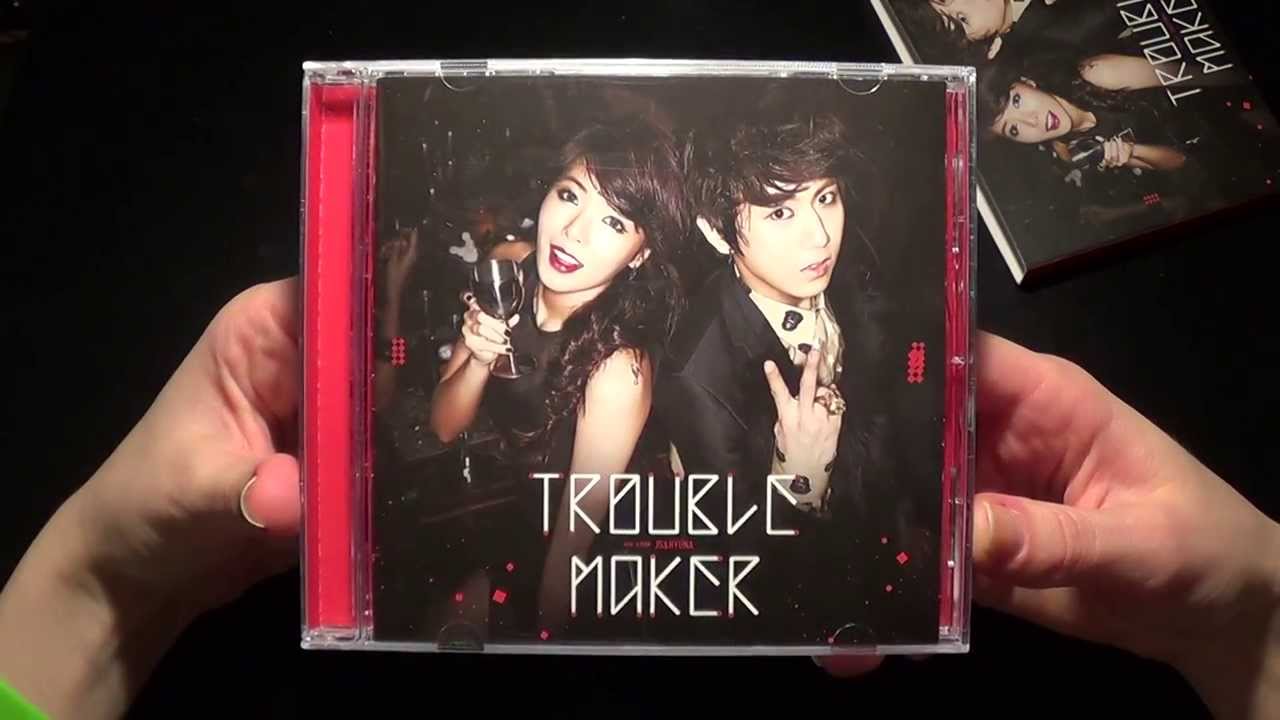 Unboxing Trouble Maker 트러블 메이커 1st Mini Album Trouble Maker