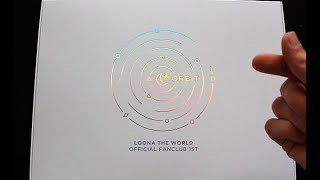 Unboxing LOONA Orbit 1st Official Fanclub Kit - YouTube