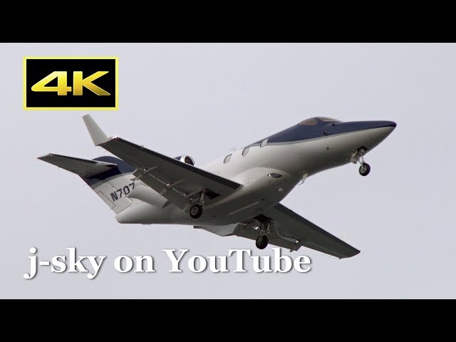 4K] Honda HA-420 HondaJet [N707FH] at Tokyo Haneda Airport / 羽田