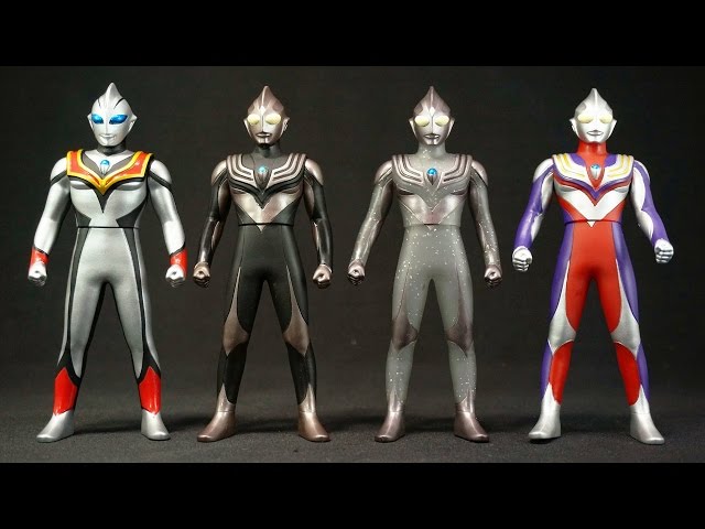 ウルトラヒーロー500 スペシャル限定 ティガダーク クリアブラックラメ