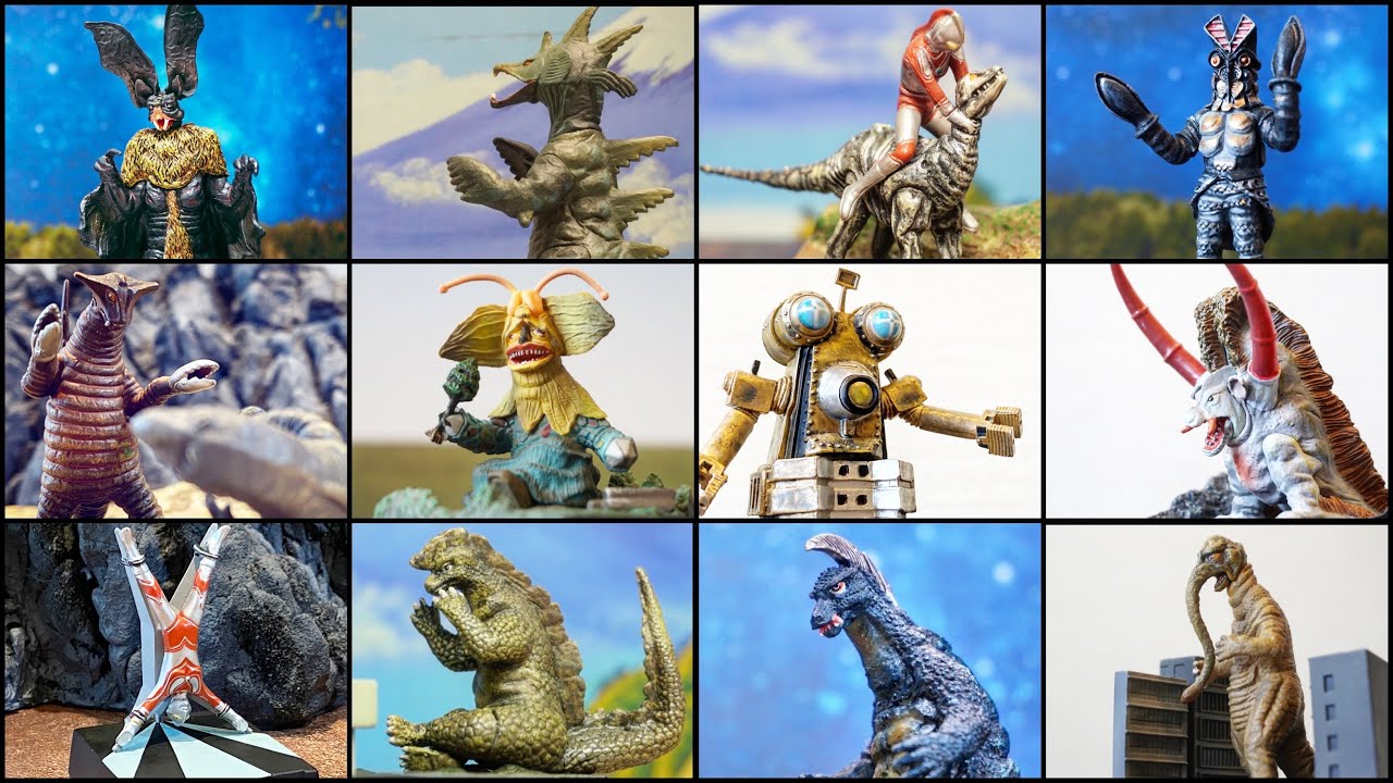 伝説の食玩 ウルトラ怪獣名鑑 まとめ】帰ってきたウルトラマン 編☆奥