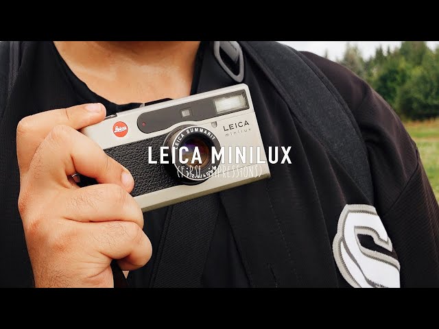 Leica Minilux (First Impressions) - YouTube