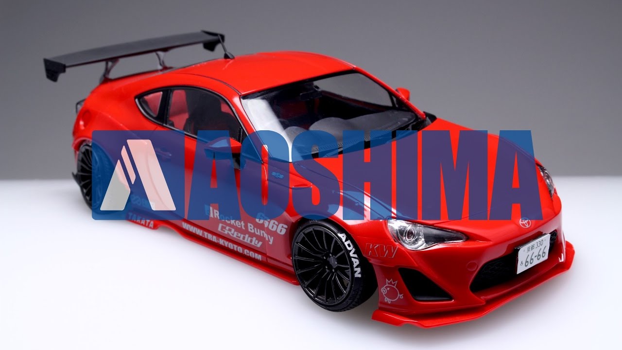 Aoshima Bunka Kyozai Ltd. 1/24 ZN6 TOYOTA 86 '12 GREDDY&ROCKET