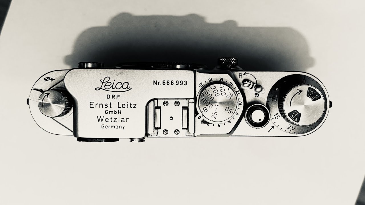 Leica Ⅲf】バルナックライカは美しい！ - YouTube