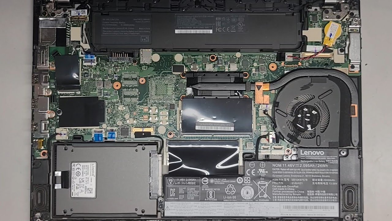 Lenovo ThinkPad T480 Disassembly RAM SSD Hard Drive Upgrade