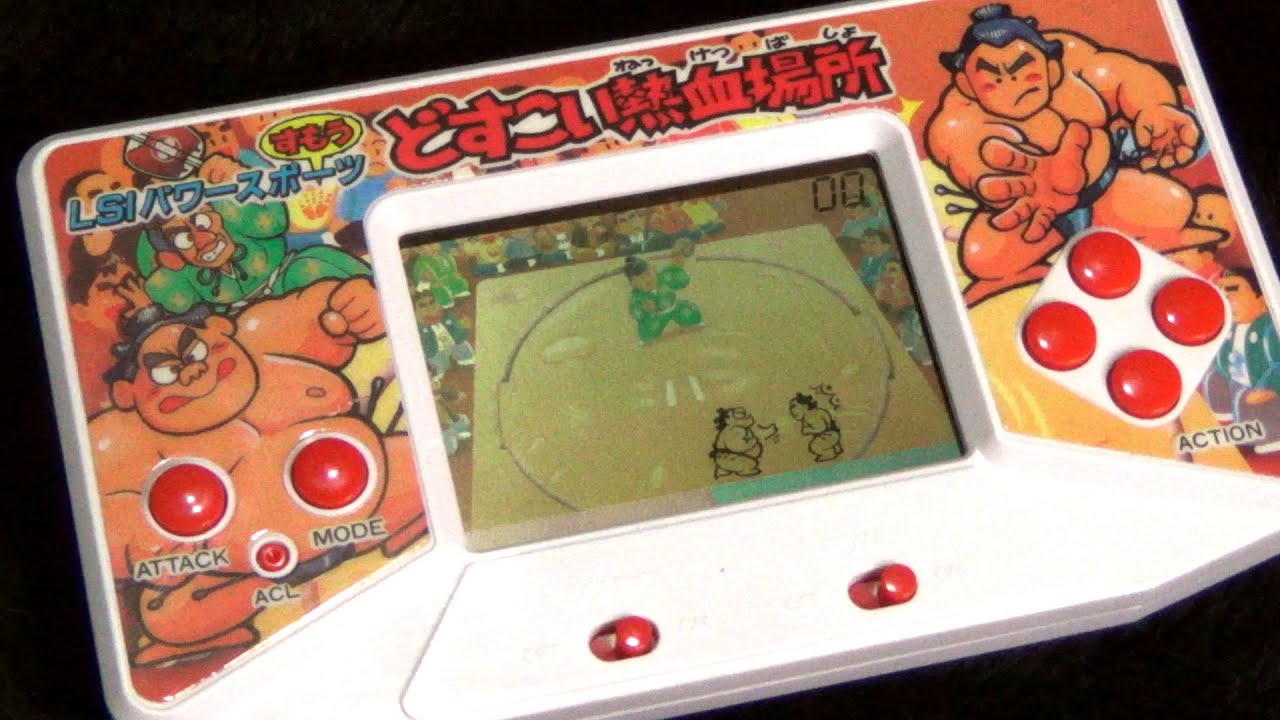 レトロ 電子ゲーム】バンダイ ポケットクラブ どすこい熱血場所 相撲