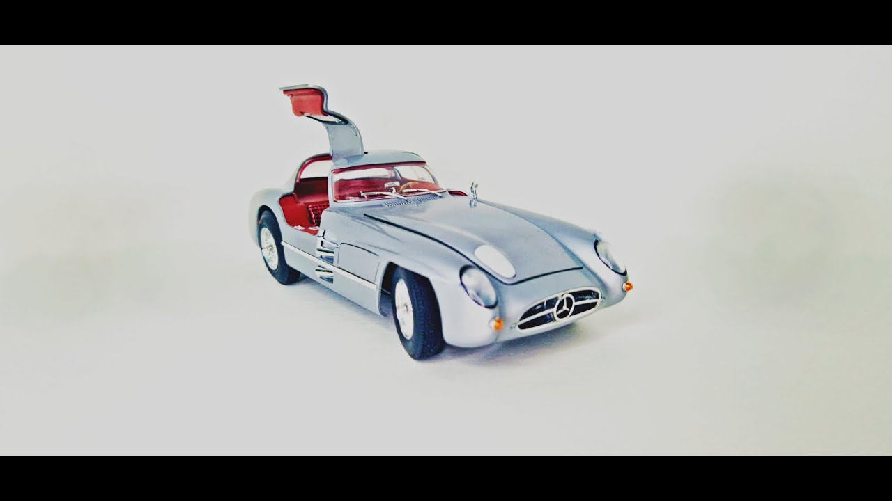 🔧 Building a Legend! Mercedes-Benz 300 SLR Uhlenhaut Coupe 1:24