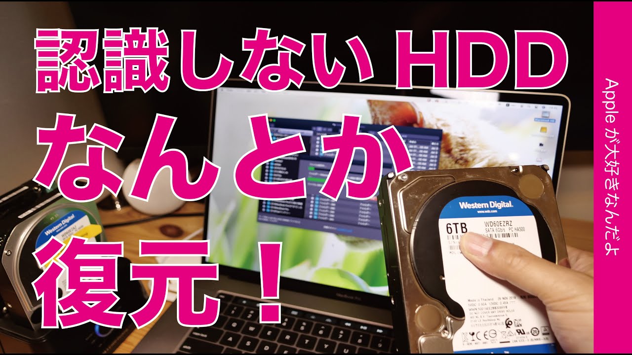 データ復元アプリ「救出フェニックス4」を試した！Macの外付HDDが急に