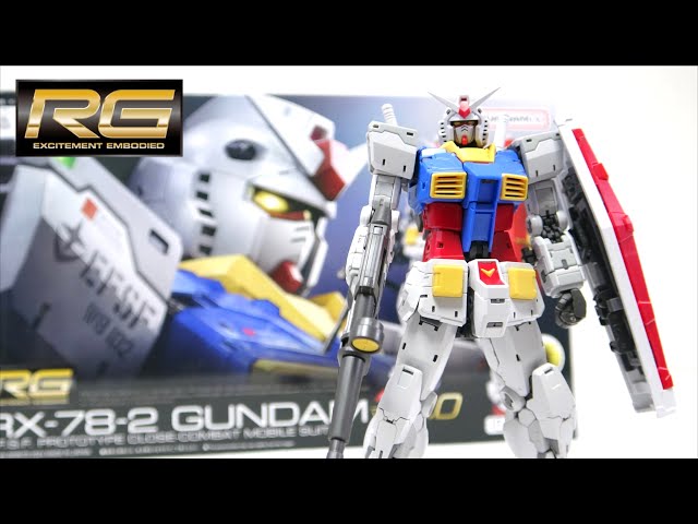 ガンダム45周年！【RG 1/144 RX-78-2 ガンダム Ver.2.0】ガンプラの